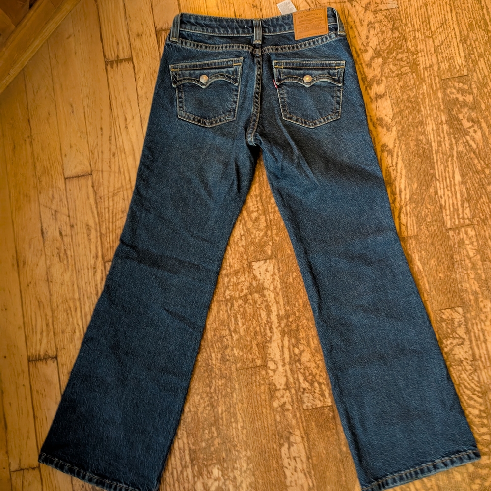 Levi's Dark Blue Denim Jeans